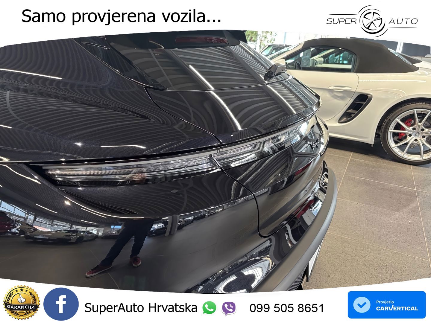 Porsche Taycan Sport Turismo 4S 105 kWh (598 KS)