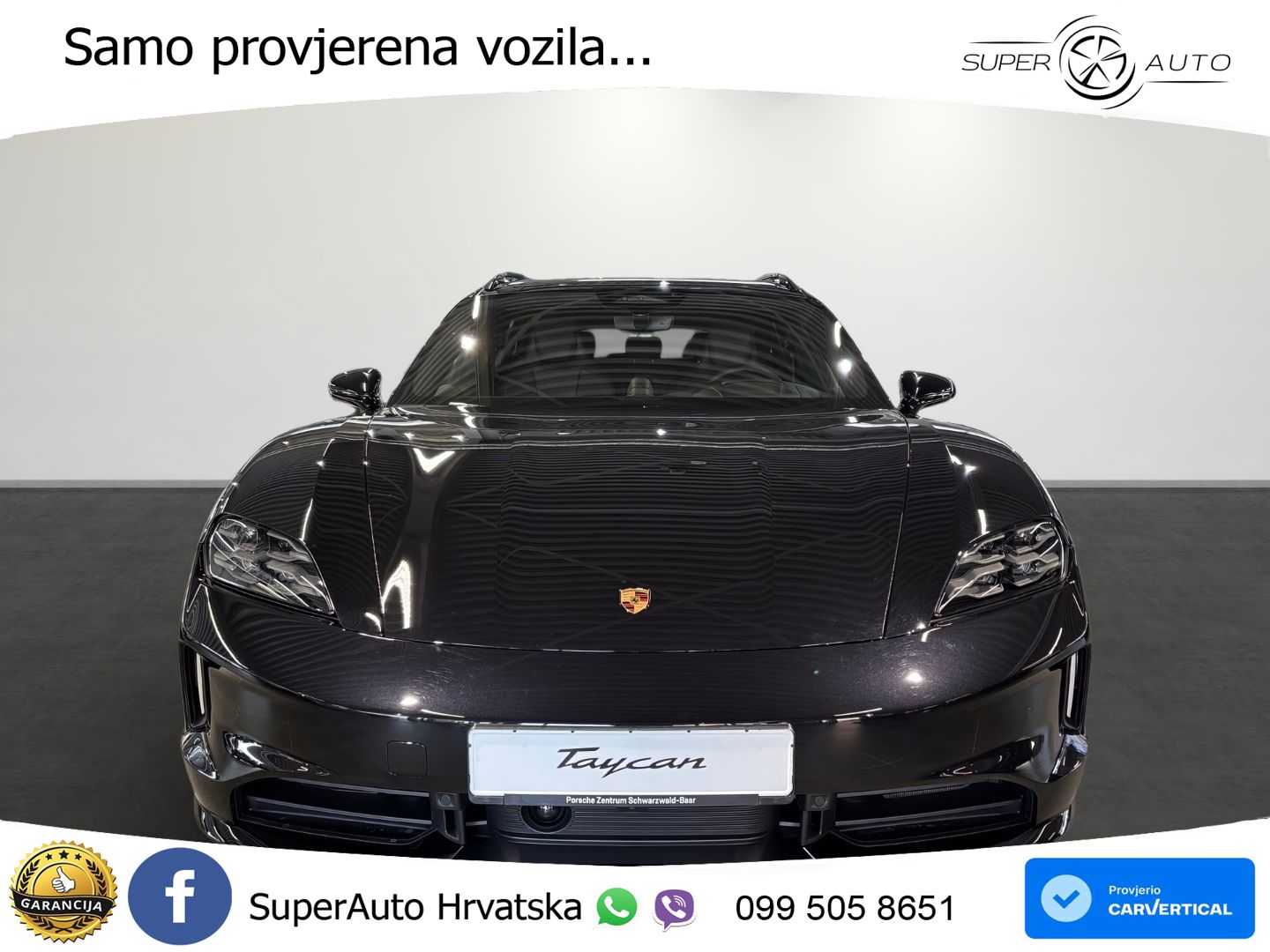 Porsche Taycan Sport Turismo 4S 105 kWh (598 KS)