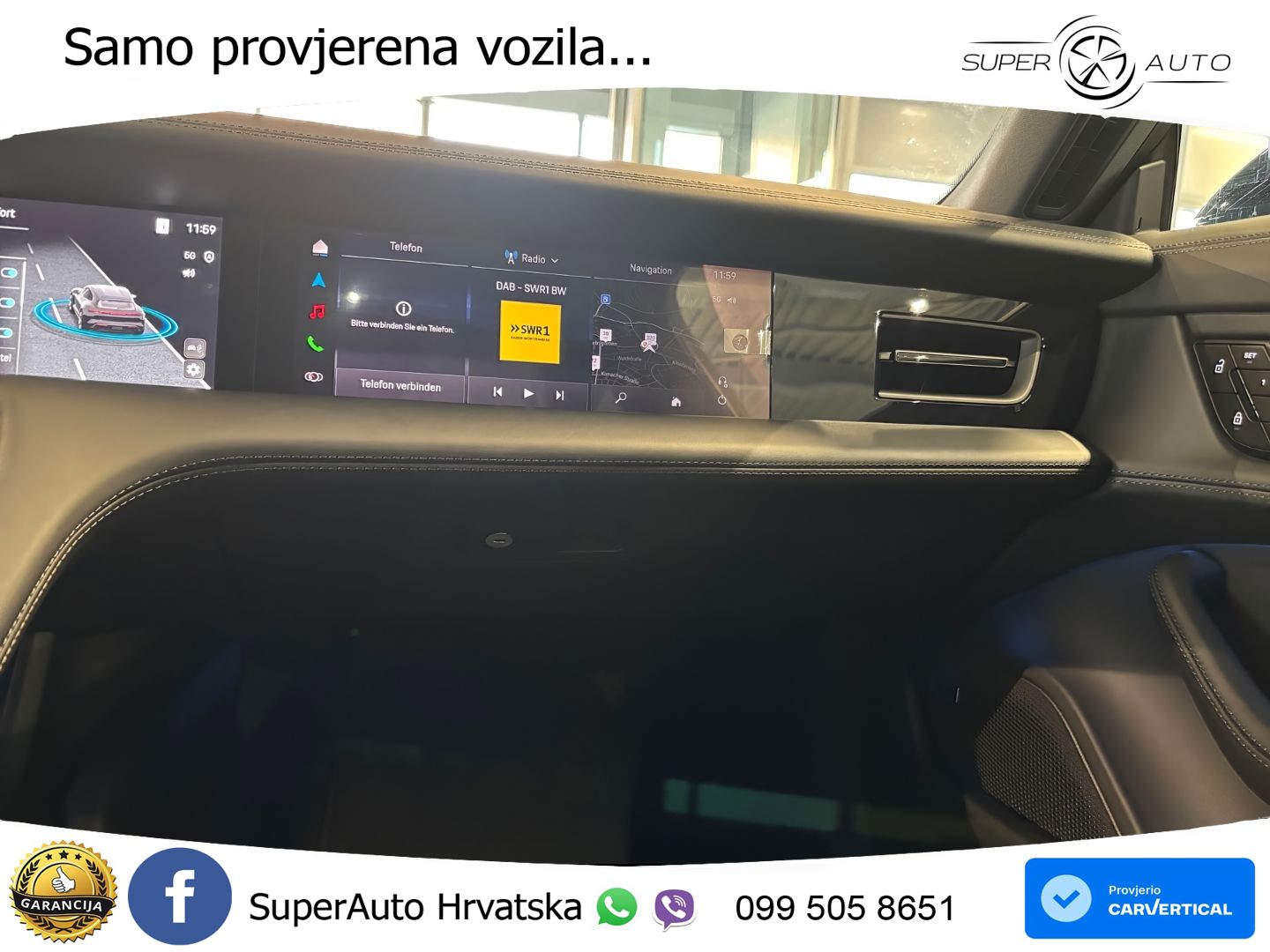 Porsche Taycan Sport Turismo 4S 105 kWh (598 KS)