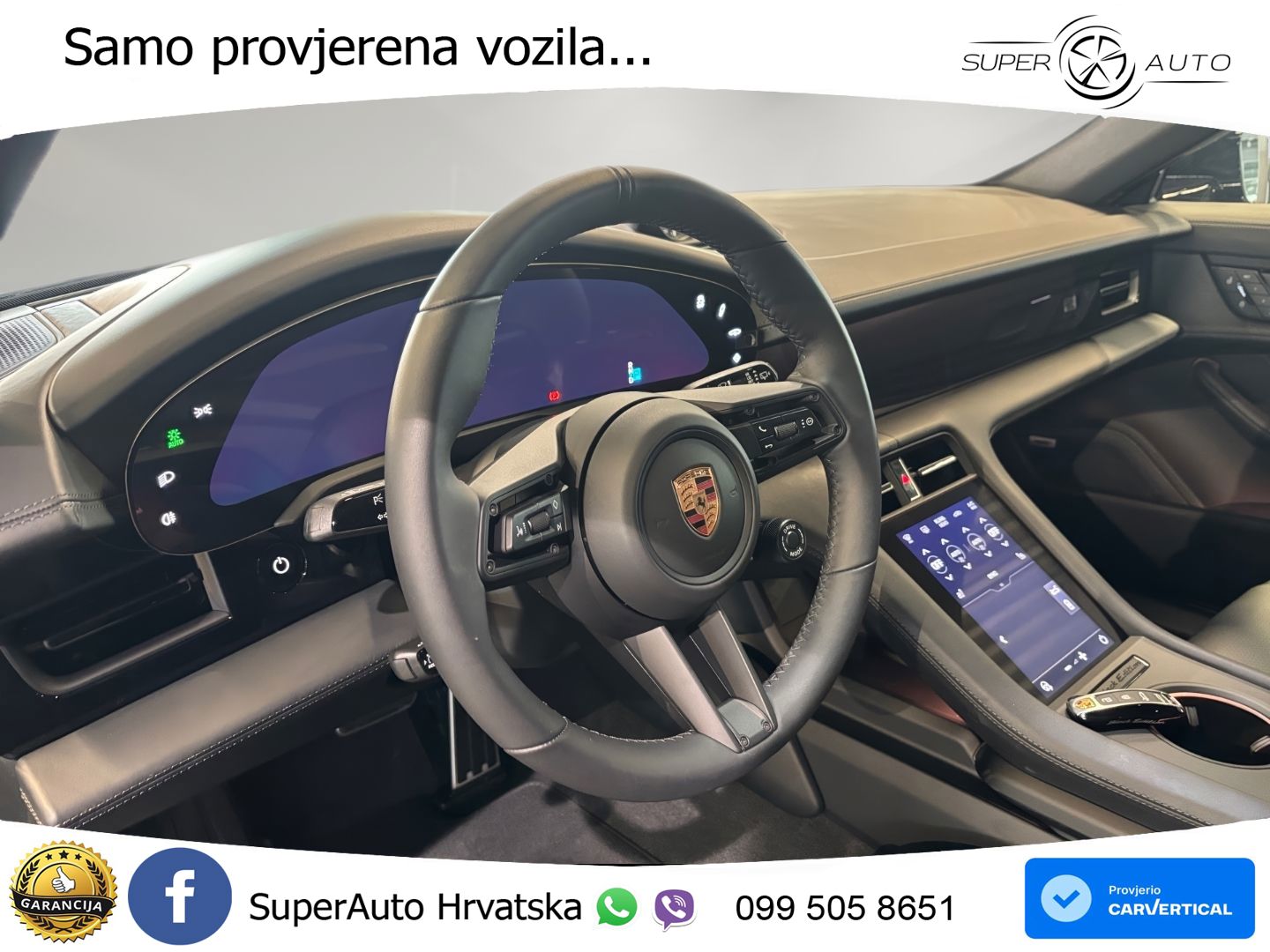 Porsche Taycan Sport Turismo 4S 105 kWh (598 KS)