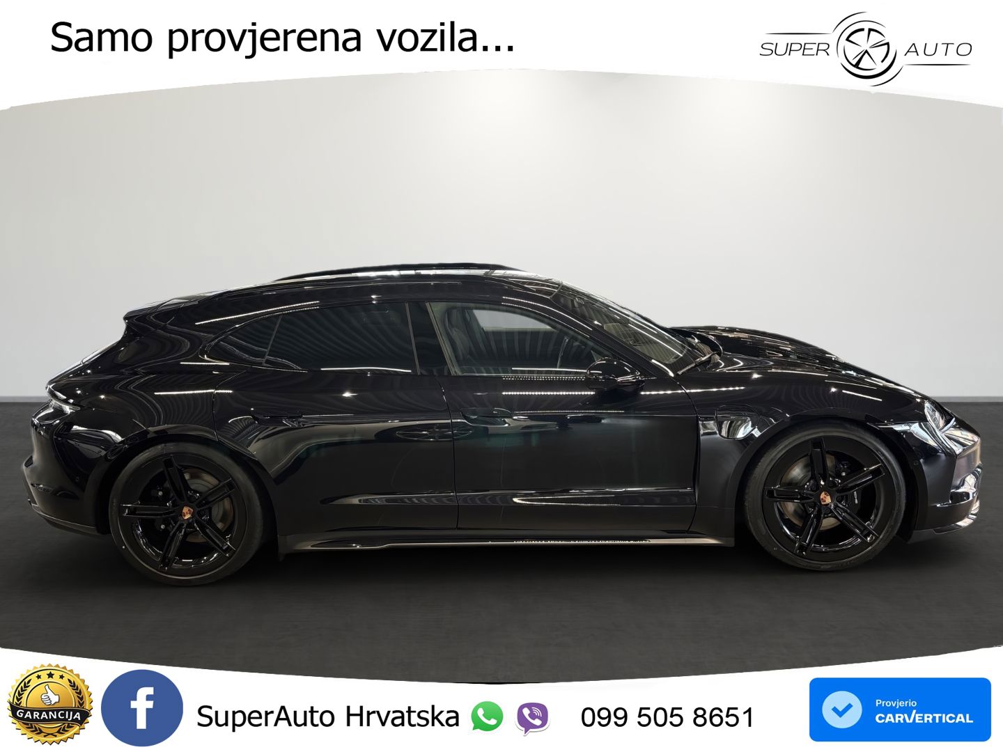 Porsche Taycan Sport Turismo 4S 105 kWh (598 KS)