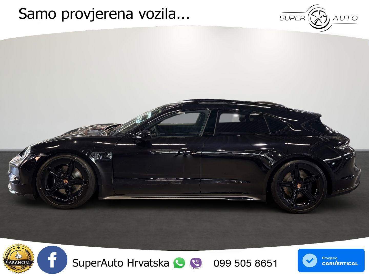 Porsche Taycan Sport Turismo 4S 105 kWh (598 KS)
