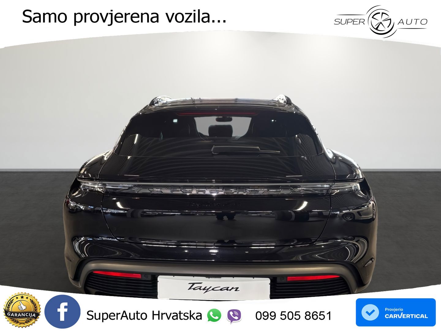 Porsche Taycan Sport Turismo 4S 105 kWh (598 KS)