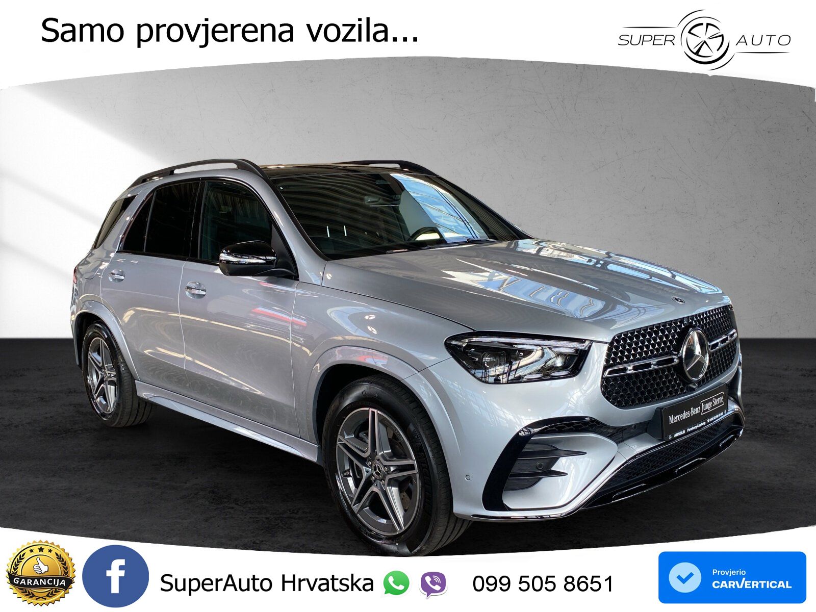 Mercedes GLE 450d (367 KS) EQ Boost 4MATIC 9G-TRONIC AMG LED+GR SJED+ACC