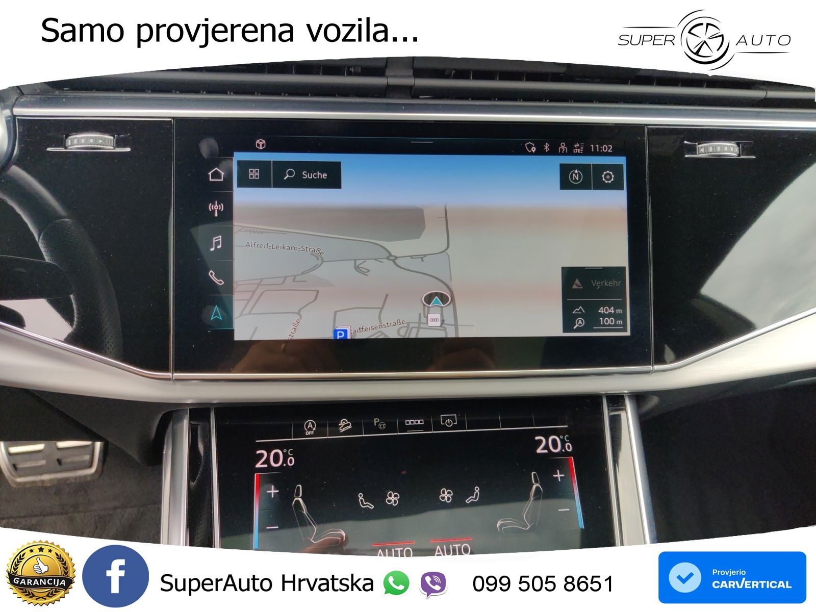 Audi Q8 55 TFSI V6 (340 KS) quattro Tiptronic S line LED+GR SJED+ACC