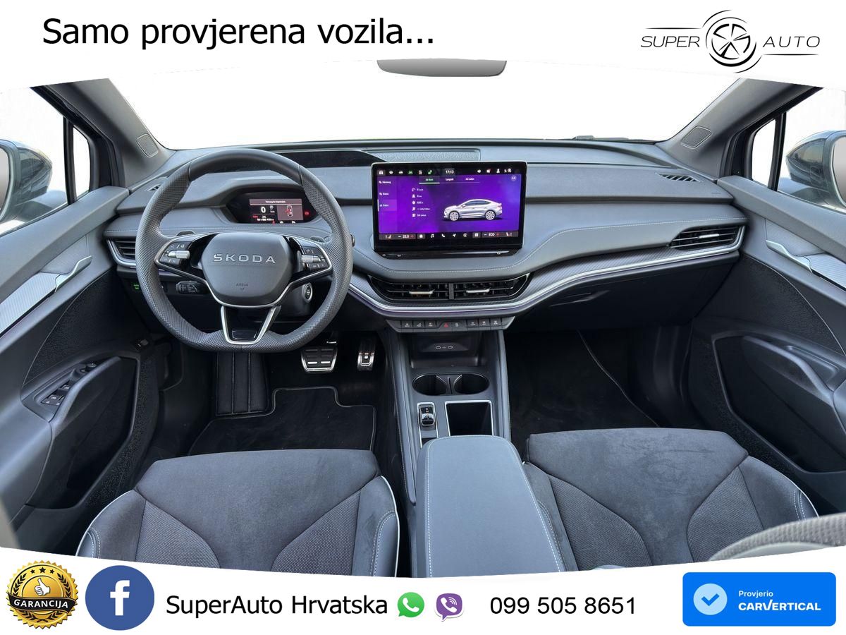 Škoda Enyaq Coupe iV 85 82 kWh (286 KS) SportLine LED+GR SJED+ACC
