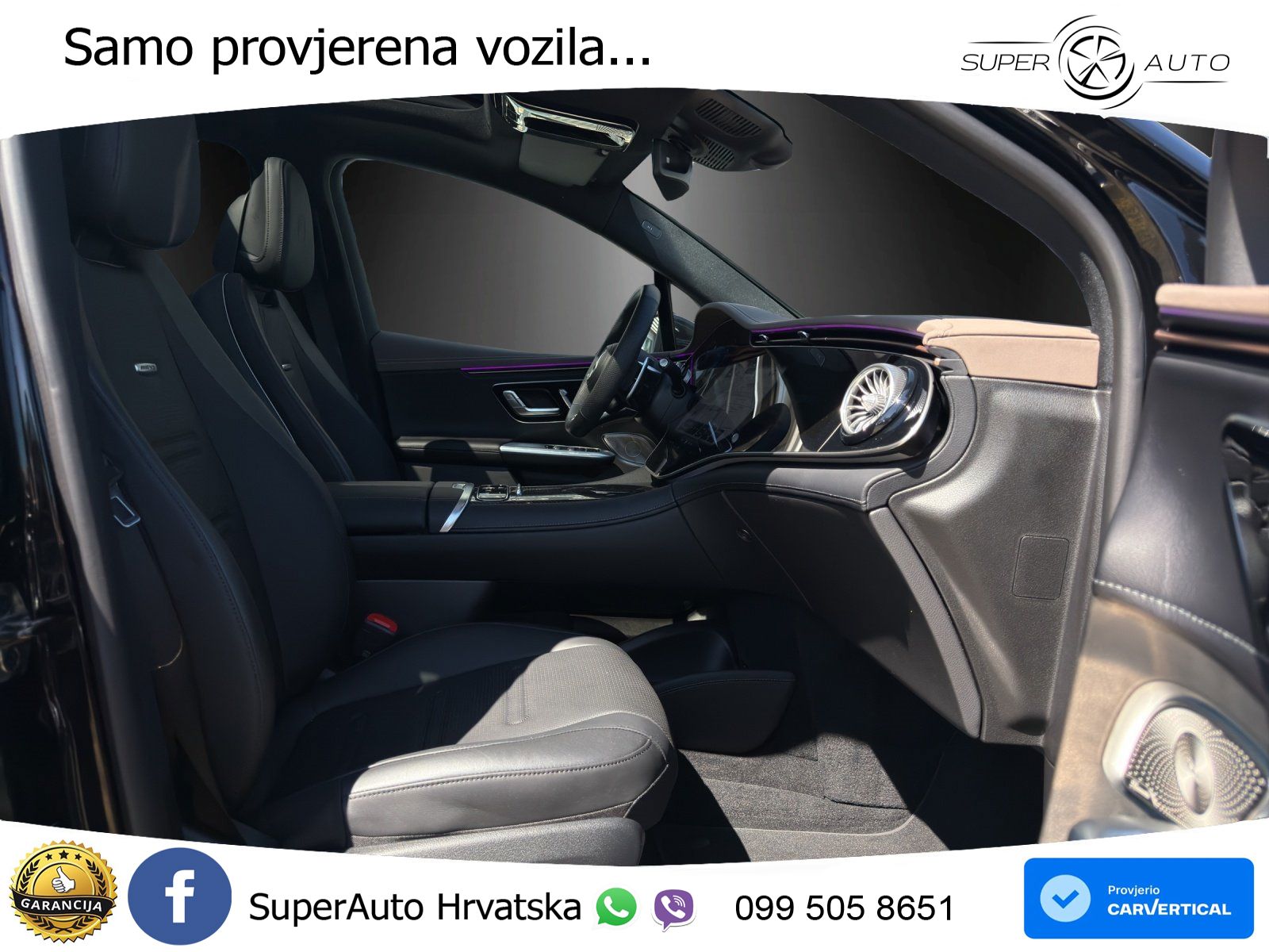 Mercedes EQE SUV AMG EQE 53 100 kWh (687 KS) 4MATIC+ AMG DYNAMIC PLUS ZRAČNI+ACC+GR SJED+360+PANO