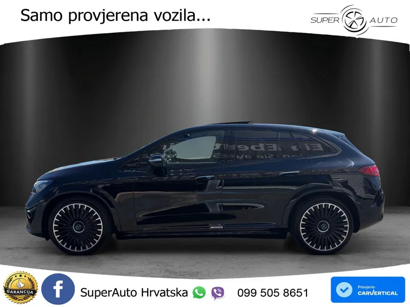 Mercedes EQE SUV AMG EQE 53 100 kWh (687 KS) 4MATIC+ AMG DYNAMIC PLUS ZRAČNI+ACC+GR SJED+360+PANO