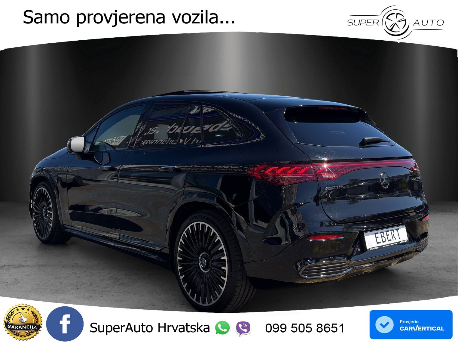 Mercedes EQE SUV AMG EQE 53 100 kWh (687 KS) 4MATIC+ AMG DYNAMIC PLUS ZRAČNI+ACC+GR SJED+360+PANO