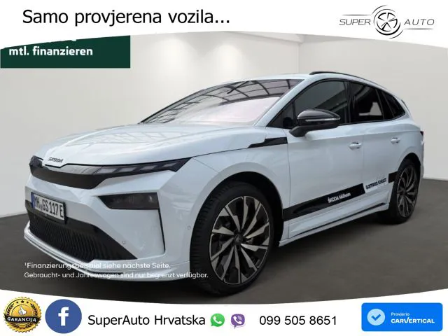 Škoda Enyaq 85 82 kWh (286 KS) SportLine LED+GR SJED+ACC