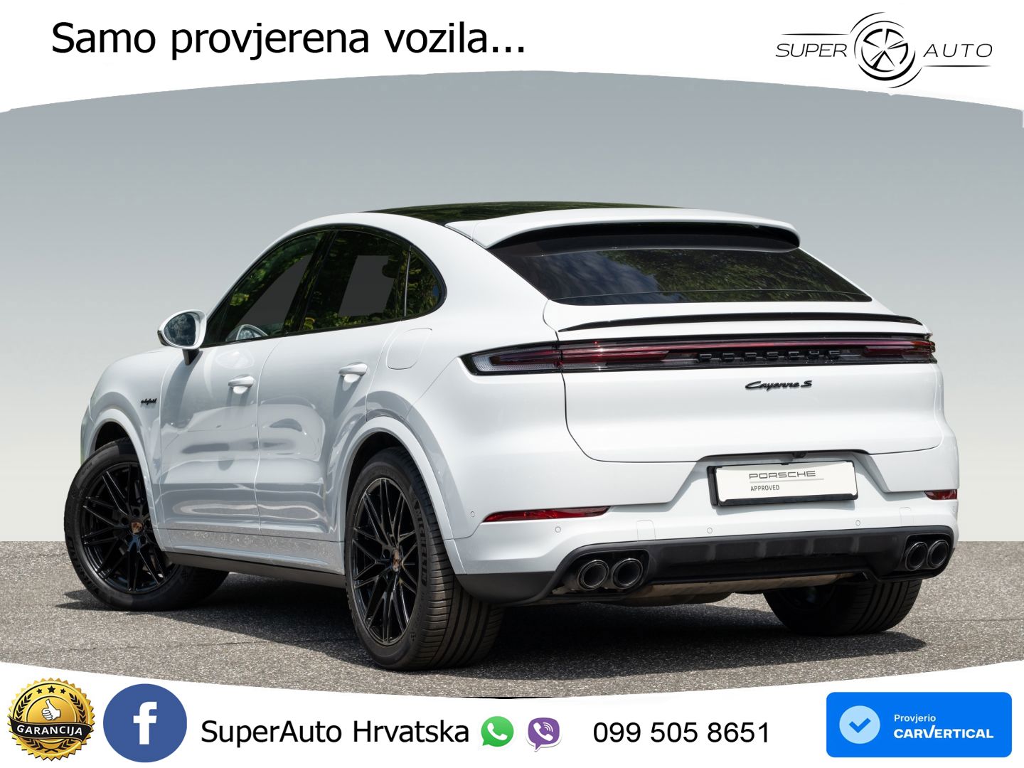 Porsche Cayenne Coupe S 3.0 V6 (519 KS) E-Hybrid Tiptronic S