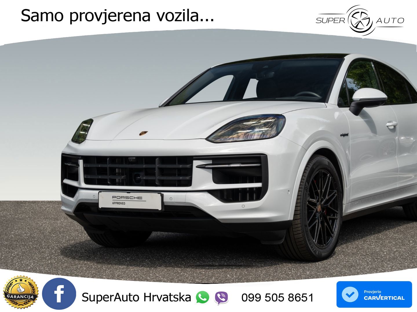 Porsche Cayenne Coupe S 3.0 V6 (519 KS) E-Hybrid Tiptronic S