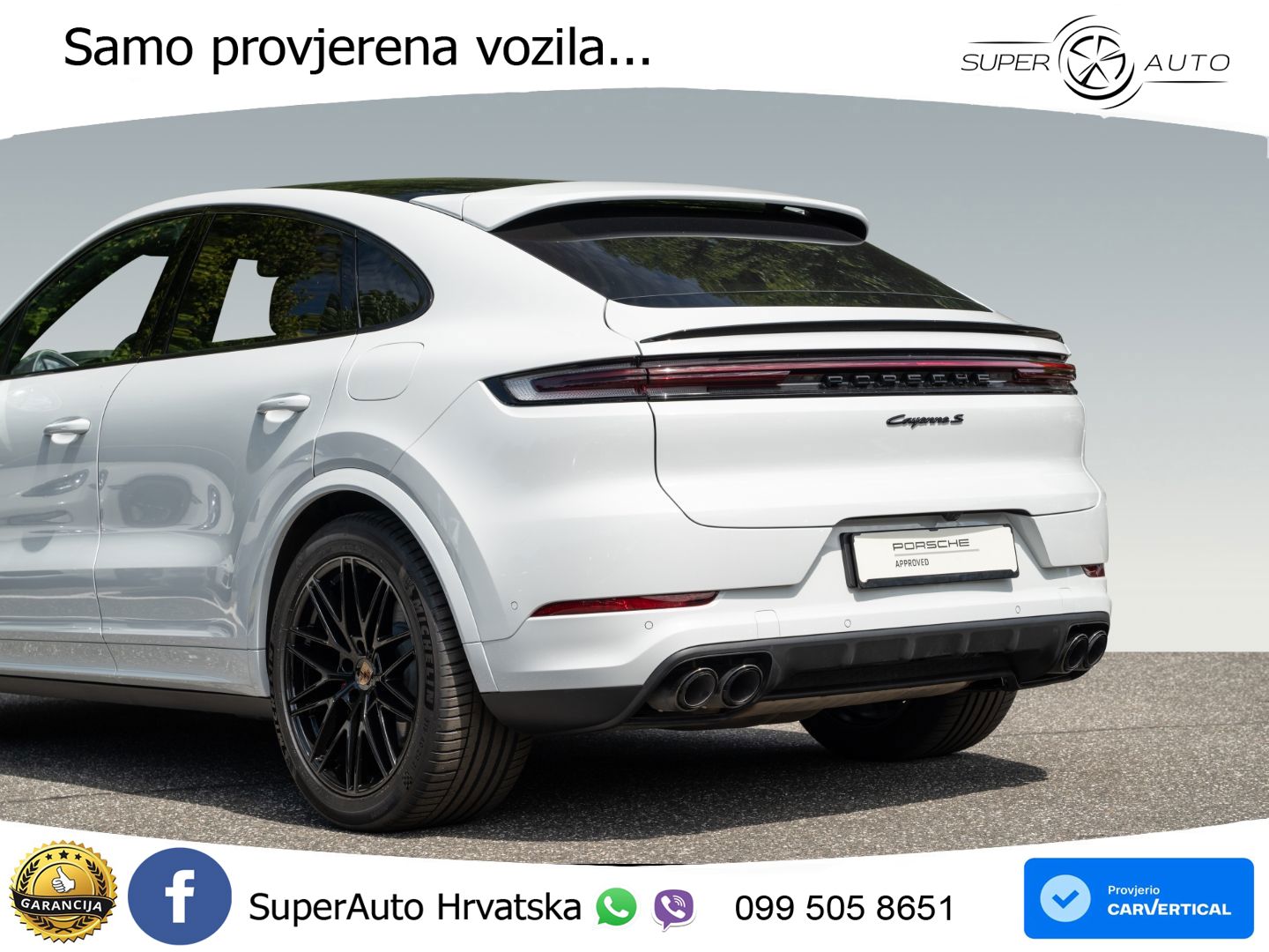 Porsche Cayenne Coupe S 3.0 V6 (519 KS) E-Hybrid Tiptronic S
