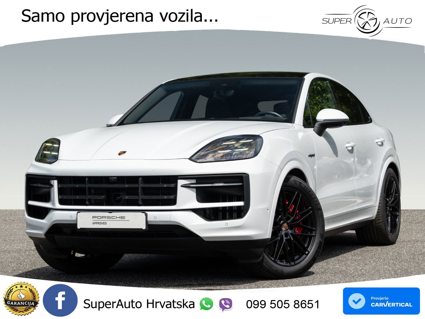 Porsche Cayenne Coupe S 3.0 V6 (519 KS) E-Hybrid Tiptronic S