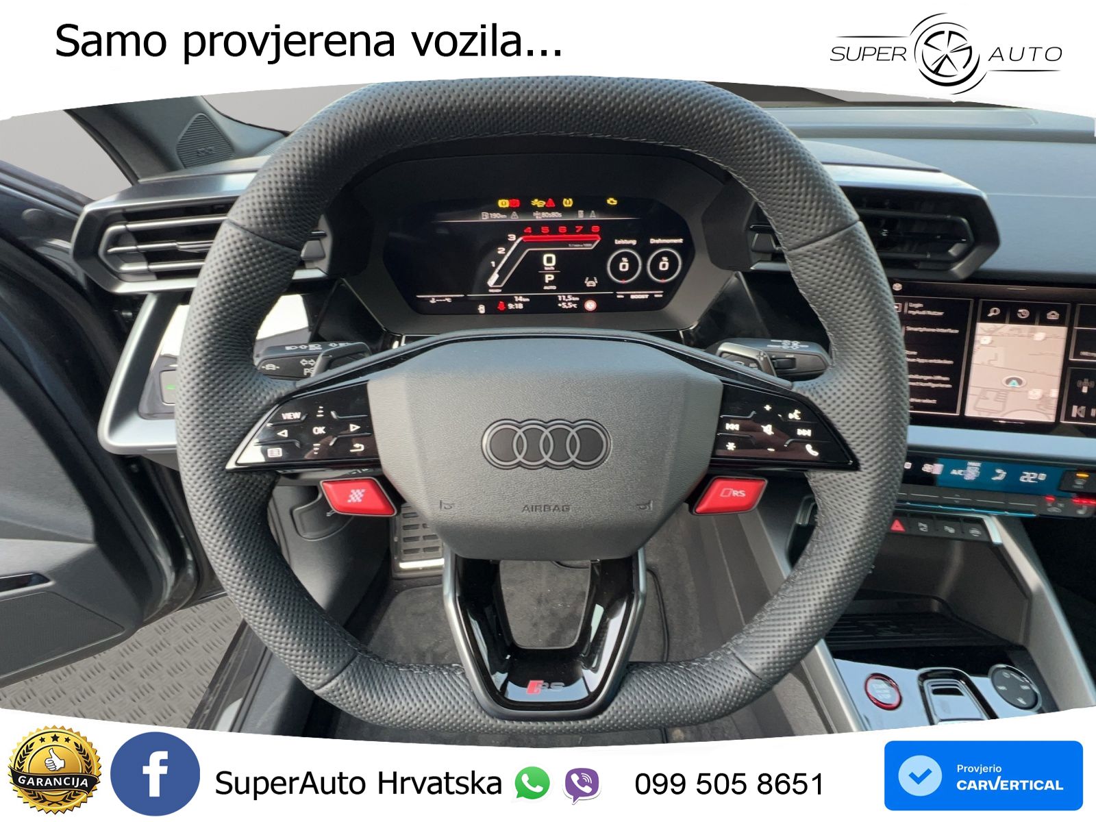 Audi RS3 Sedan 2.5 TFSI (400 KS) quattro S tronic LED+GR SJED+ACC