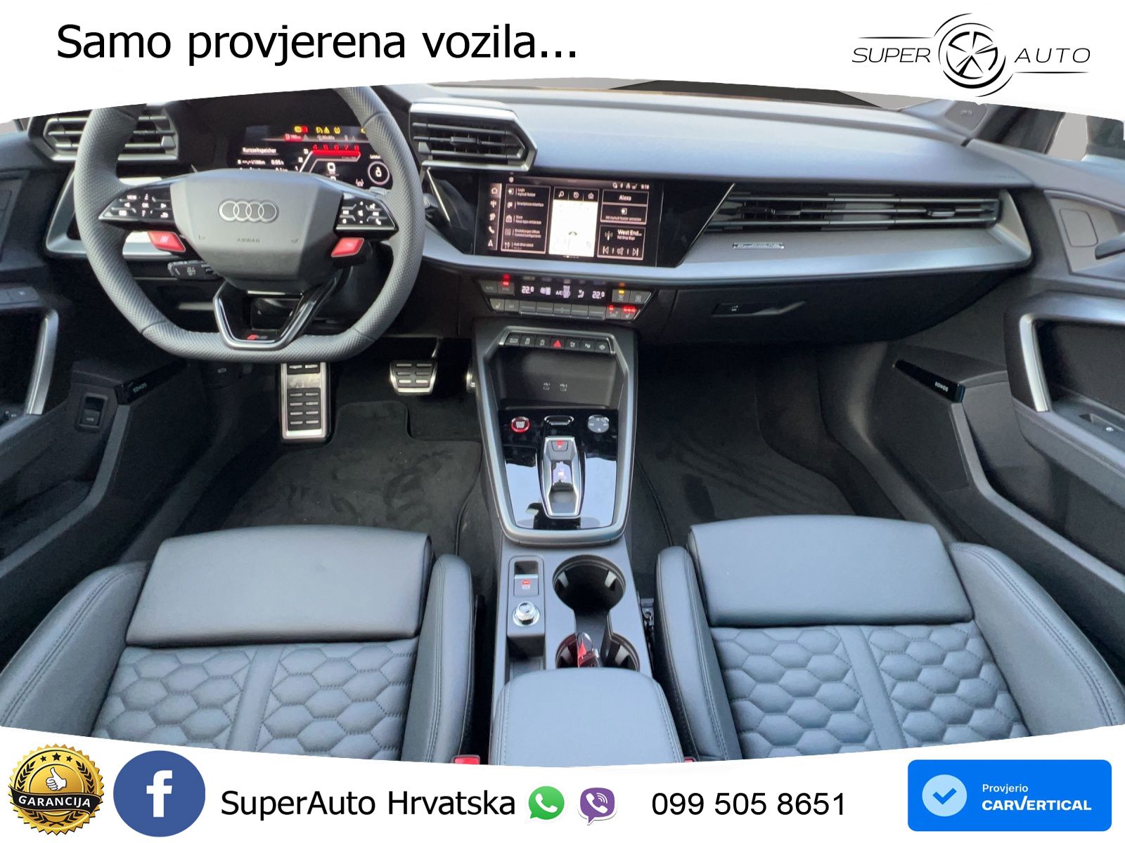 Audi RS3 Sedan 2.5 TFSI (400 KS) quattro S tronic LED+GR SJED+ACC