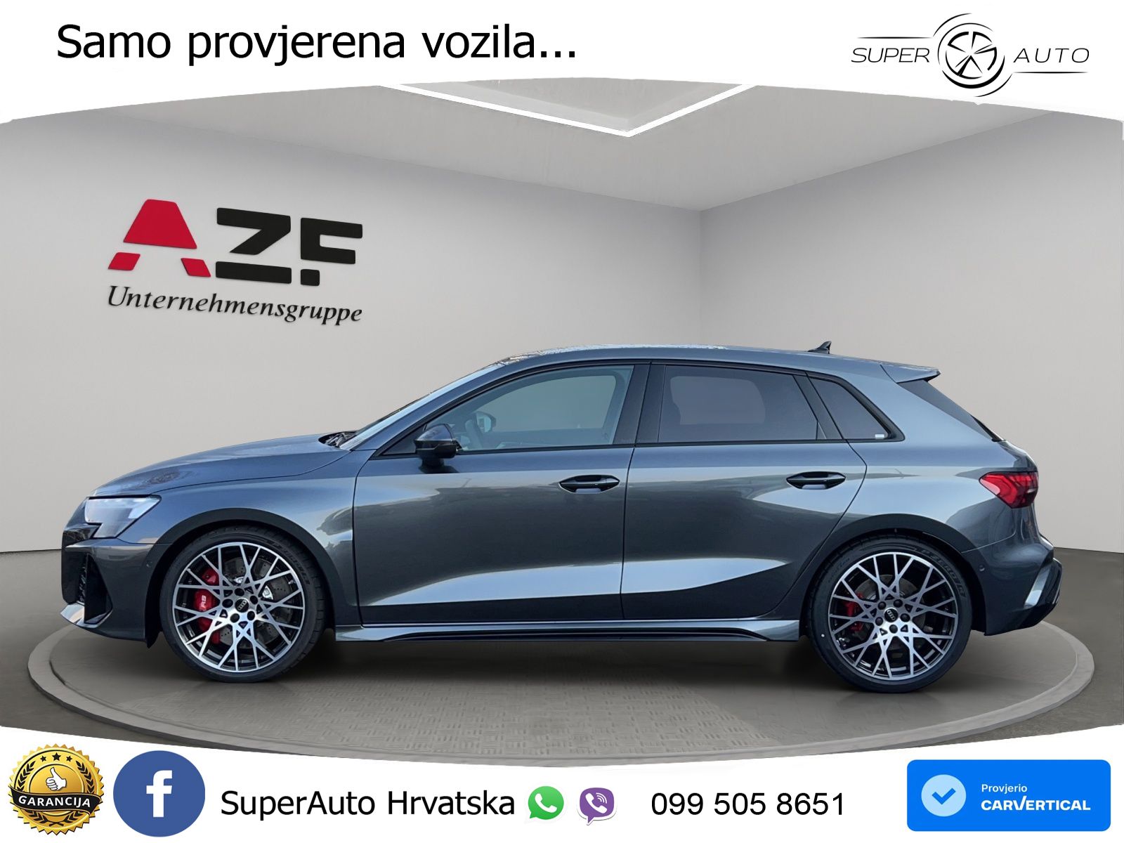 Audi RS3 Sedan 2.5 TFSI (400 KS) quattro S tronic LED+GR SJED+ACC