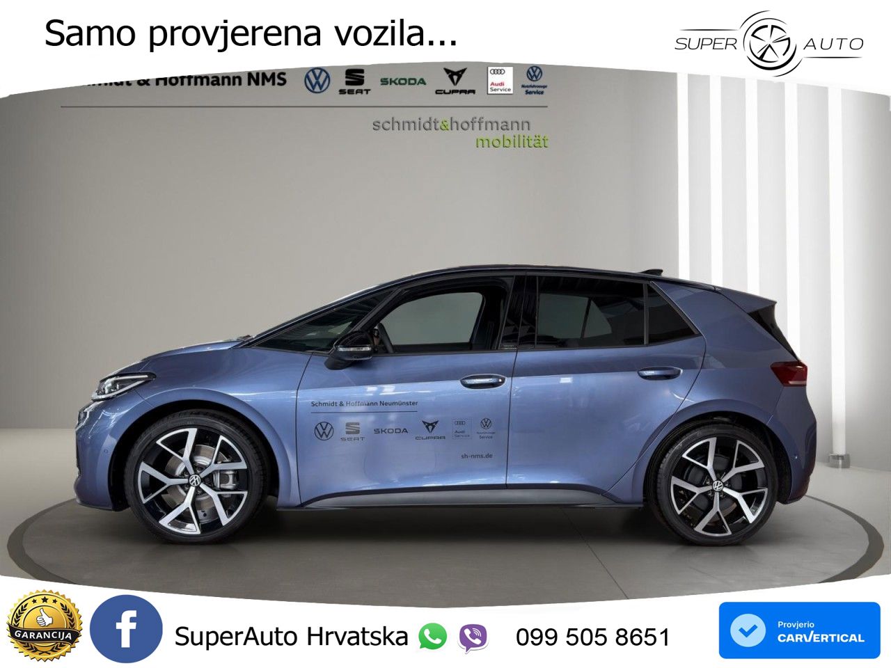 Volkswagen ID.3 79 kWh (231 KS) LED+GR SJED+ACC