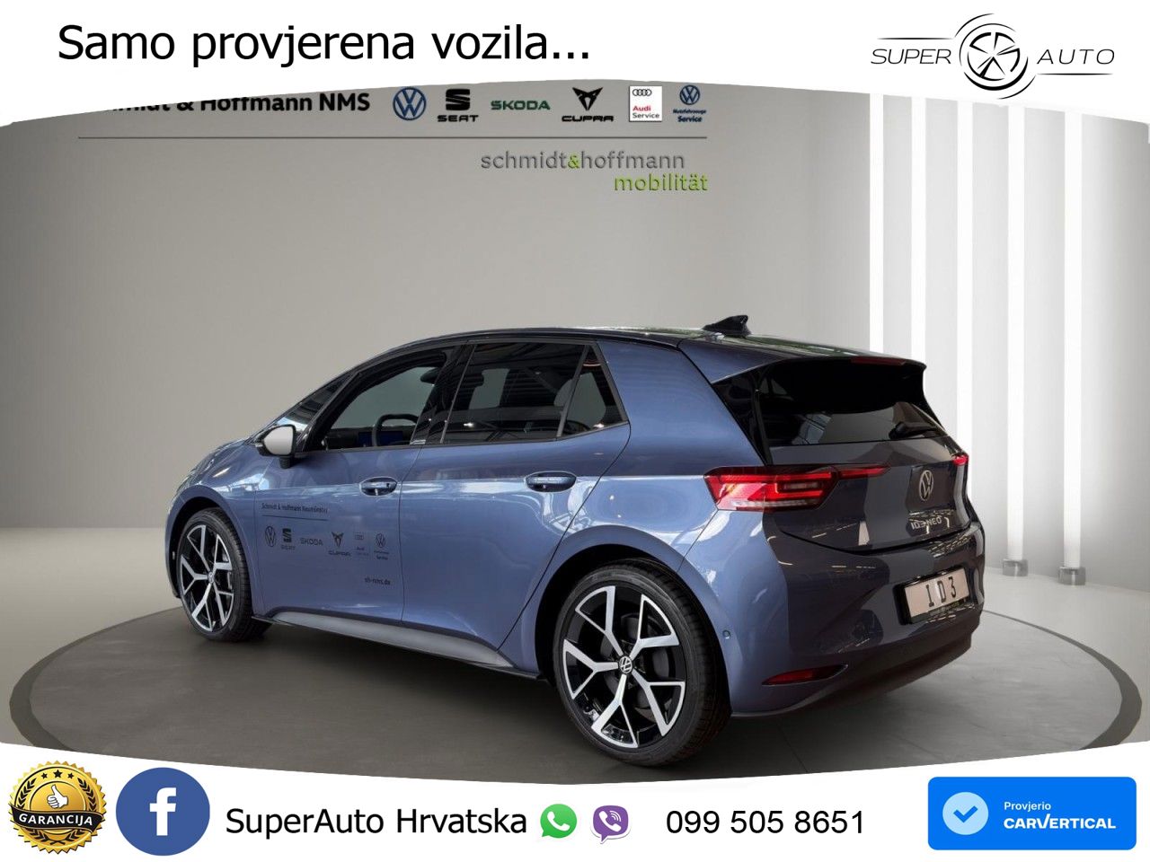 Volkswagen ID.3 79 kWh (231 KS) LED+GR SJED+ACC