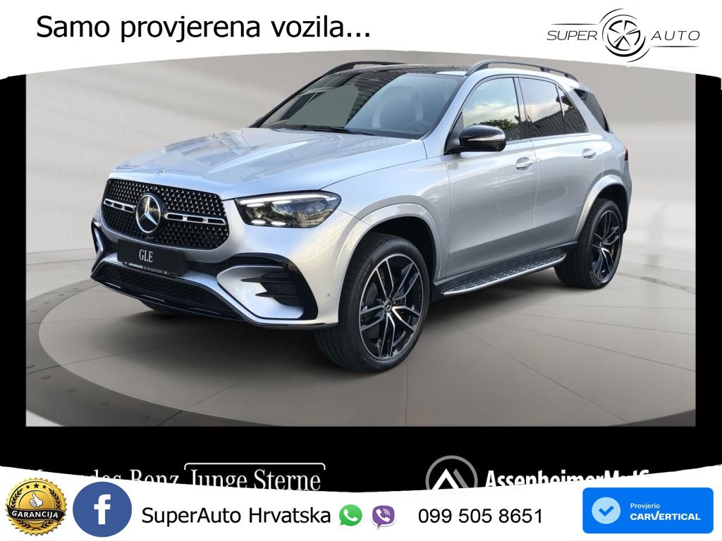 Mercedes GLE 450d (367 KS) EQ Boost 4MATIC 9G-TRONIC AMG LED+GR SJED+ACC