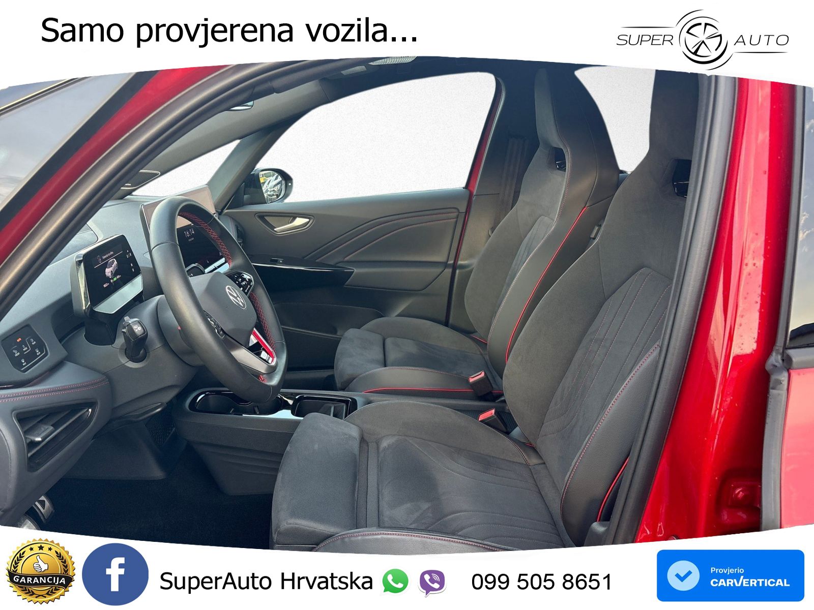 Volkswagen ID.3 GTX Performance 84 kWh (326 KS) LED+GR SJED+ACC