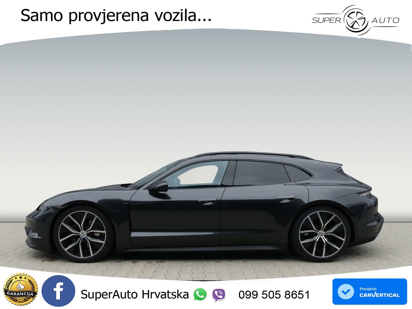 Porsche Taycan Sport Turismo 105 kWh (435 KS)