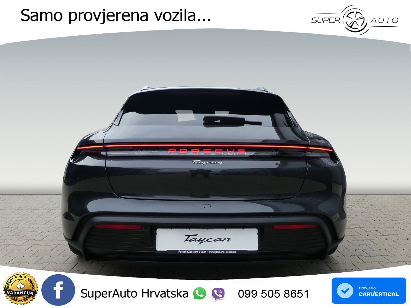 Porsche Taycan Sport Turismo 105 kWh (435 KS)