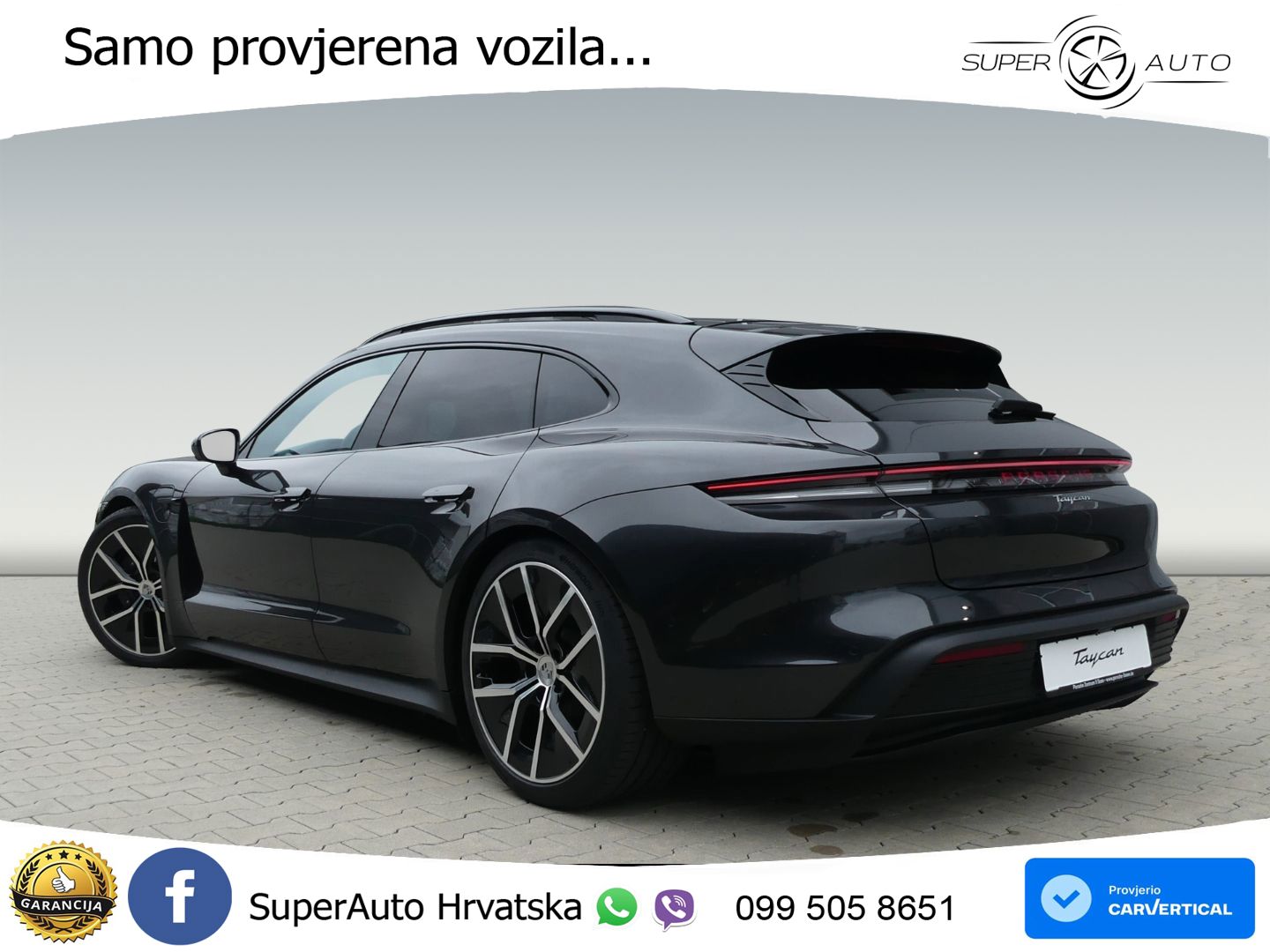 Porsche Taycan Sport Turismo 105 kWh (435 KS)
