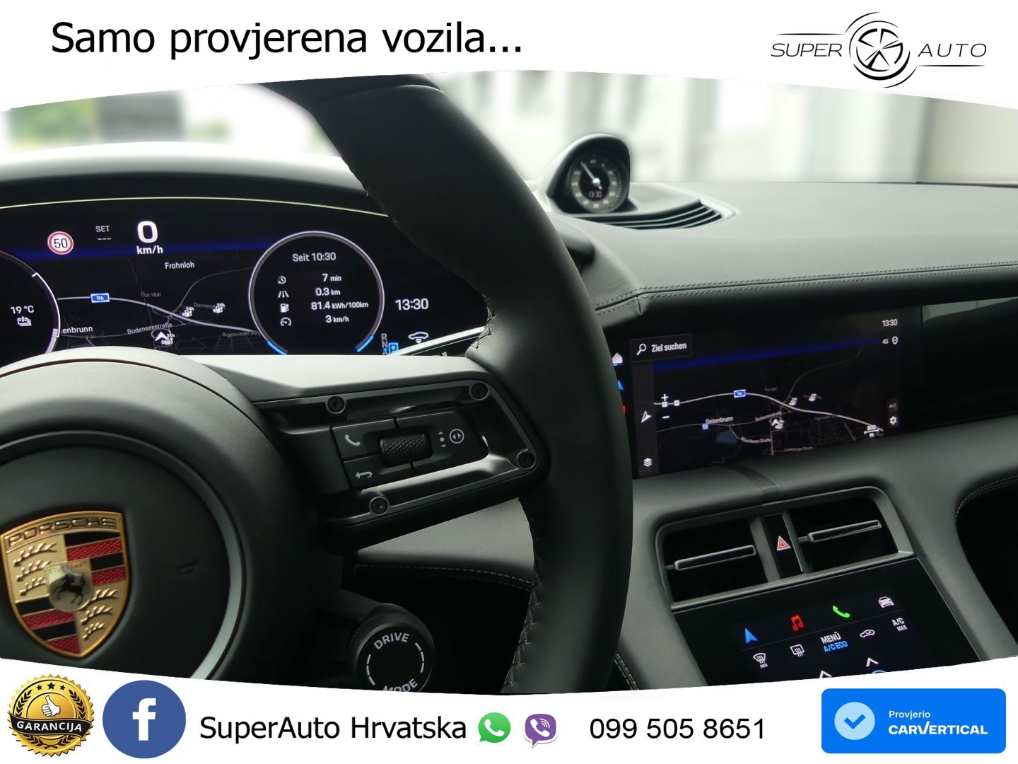 Porsche Taycan Sport Turismo 105 kWh (435 KS)