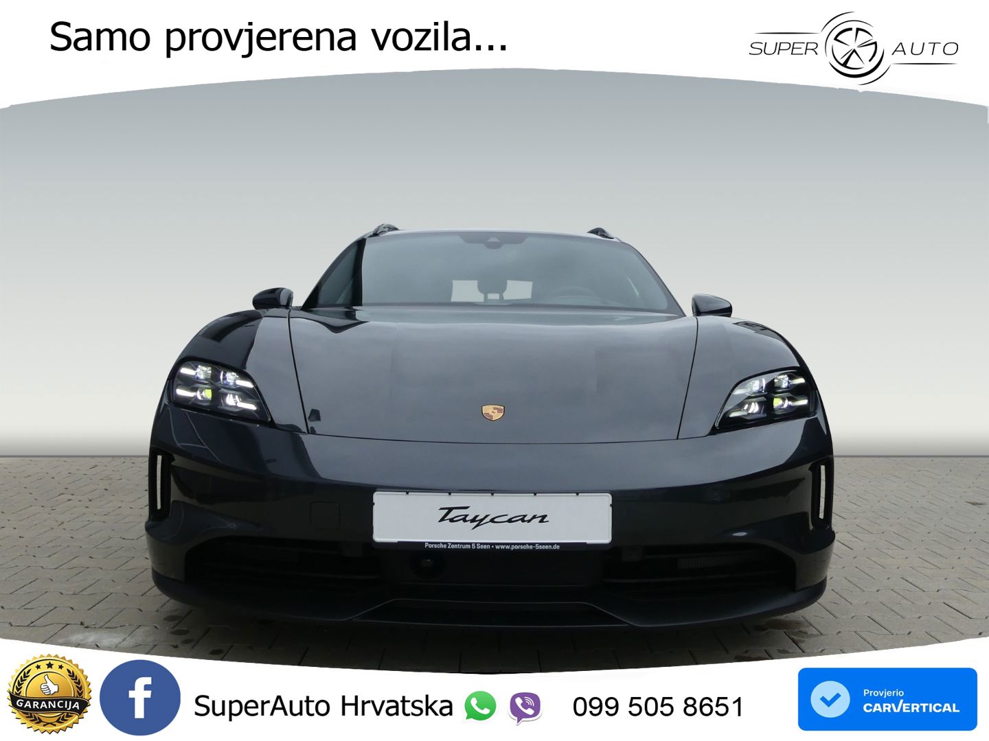 Porsche Taycan Sport Turismo 105 kWh (435 KS)