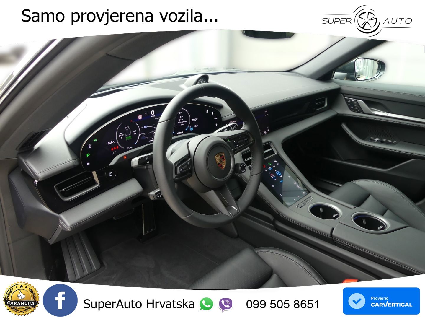 Porsche Taycan Sport Turismo 105 kWh (435 KS)