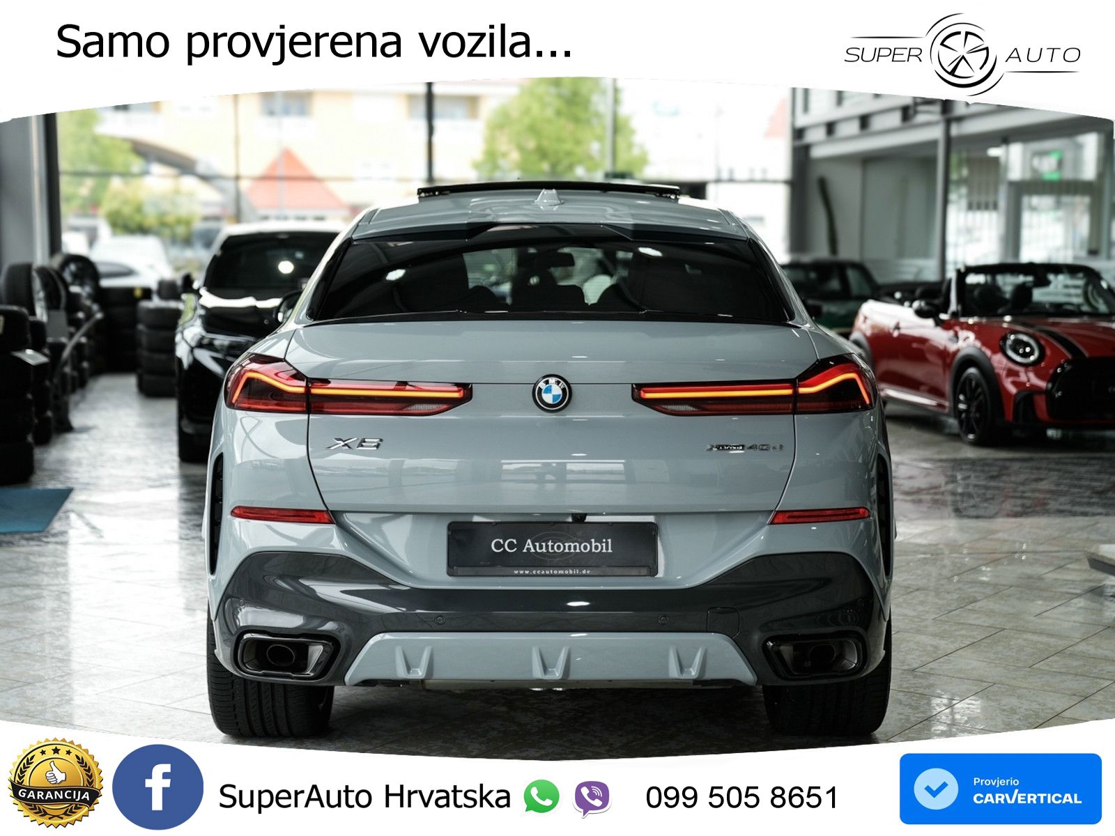 BMW X6 40d (352 KS) xDrive Steptronic M Sport LED+GR SJED+ACC