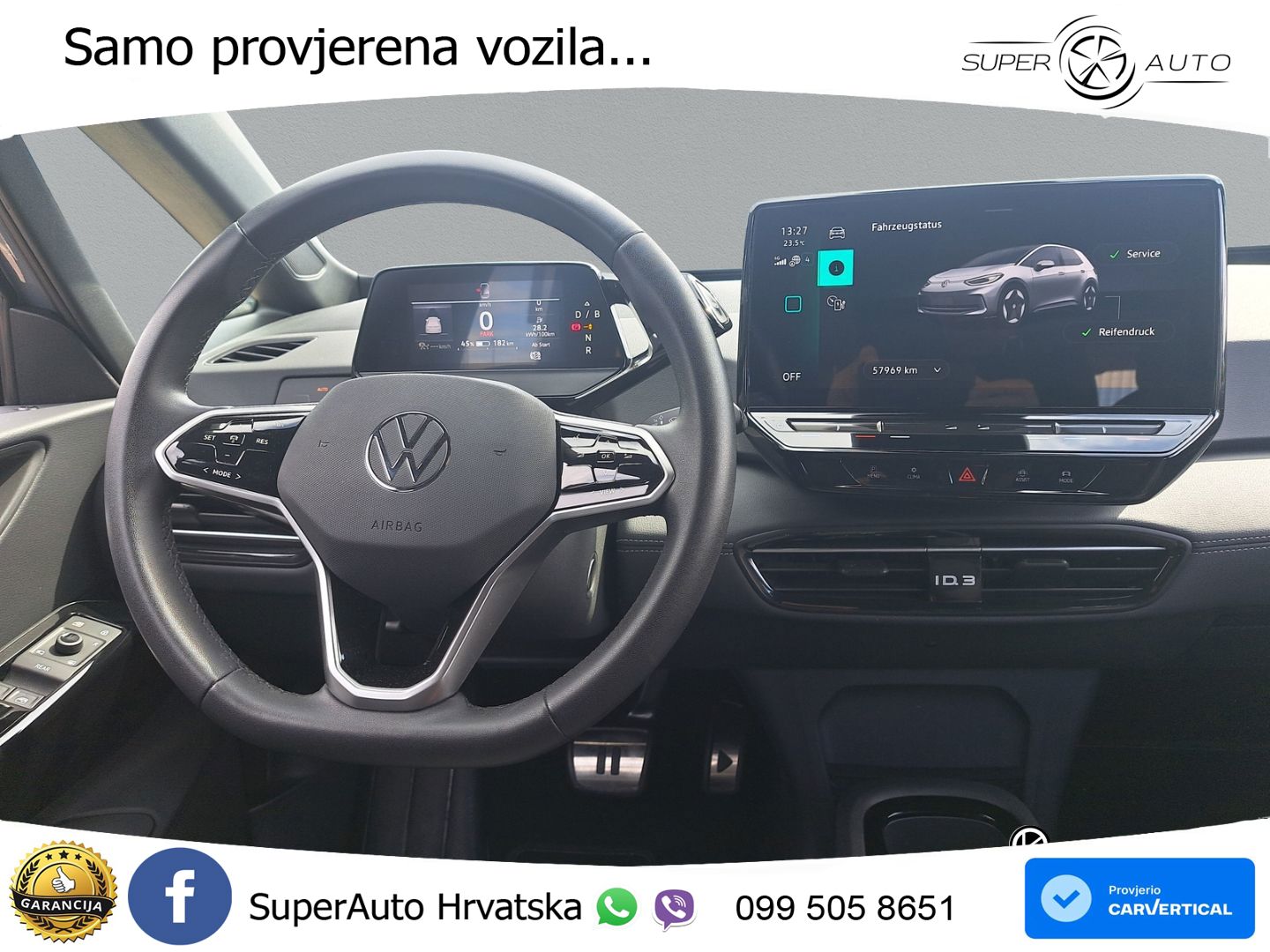 Volkswagen ID.3 Pro 62 kWh (204 KS) LED+ACC