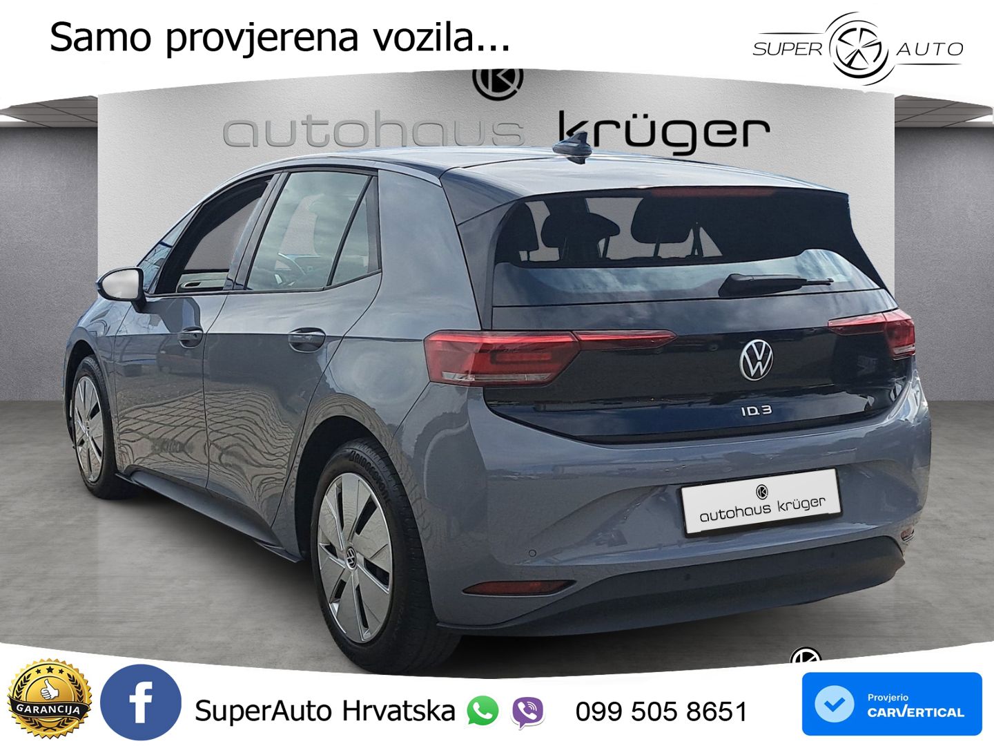 Volkswagen ID.3 Pro 62 kWh (204 KS) LED+ACC