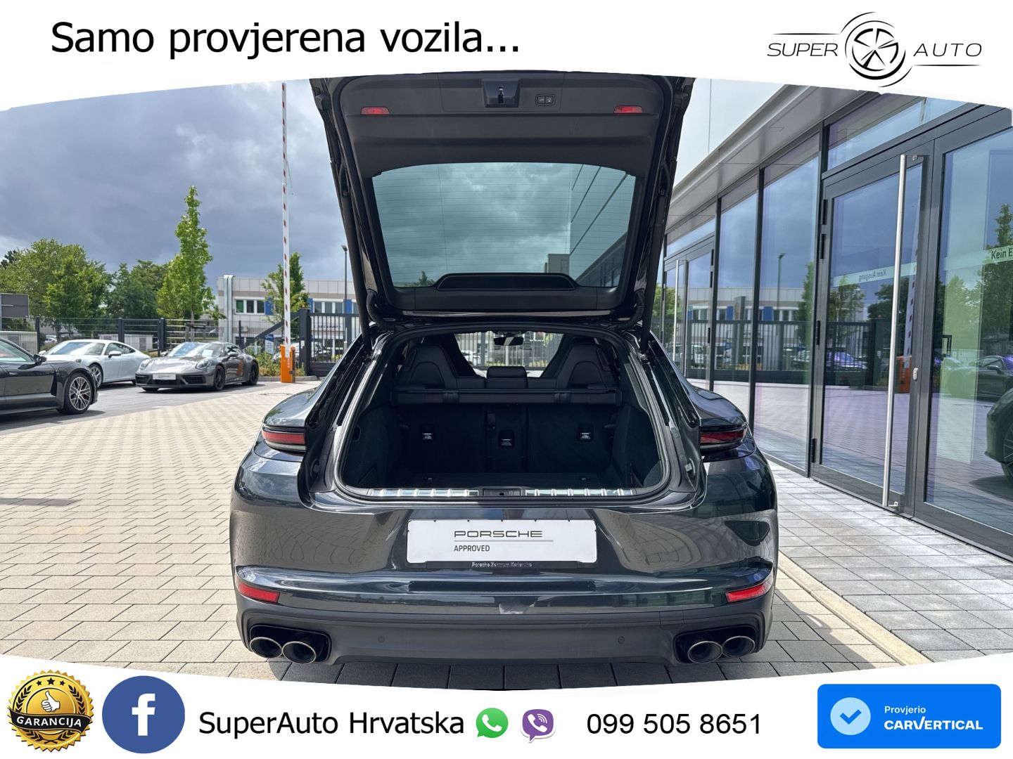 Porsche Panamera 4S 2.9 V6 (544 KS) E-Hybrid PDK ACC+HEAD+4xGR SJED+360+PANO