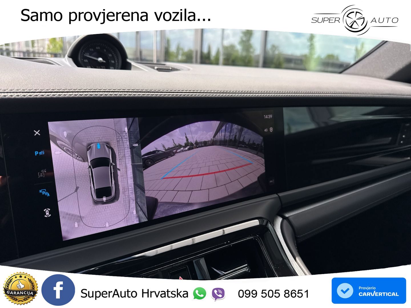 Porsche Panamera 4S 2.9 V6 (544 KS) E-Hybrid PDK ACC+HEAD+4xGR SJED+360+PANO
