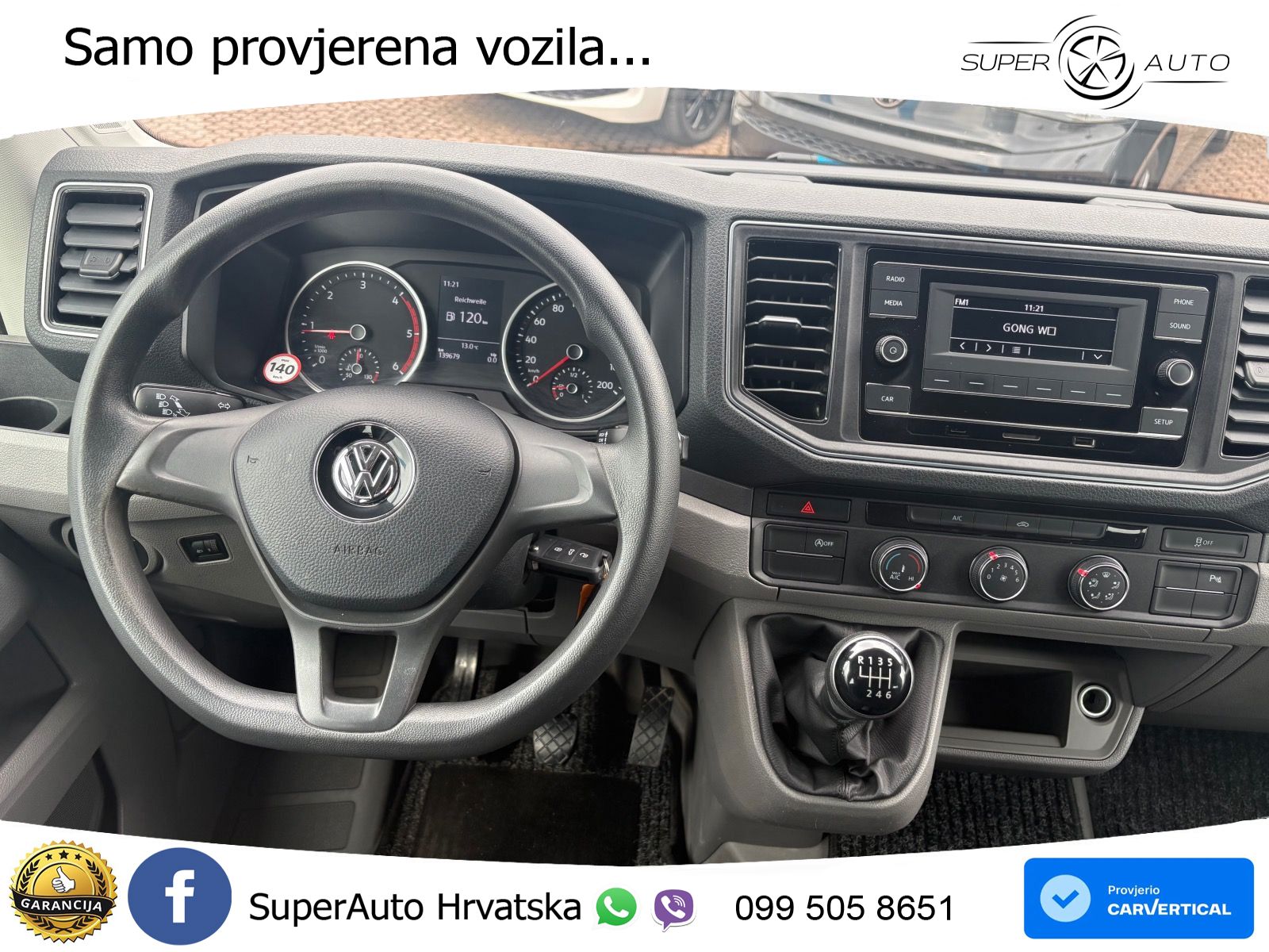 VW Crafter 140 KS