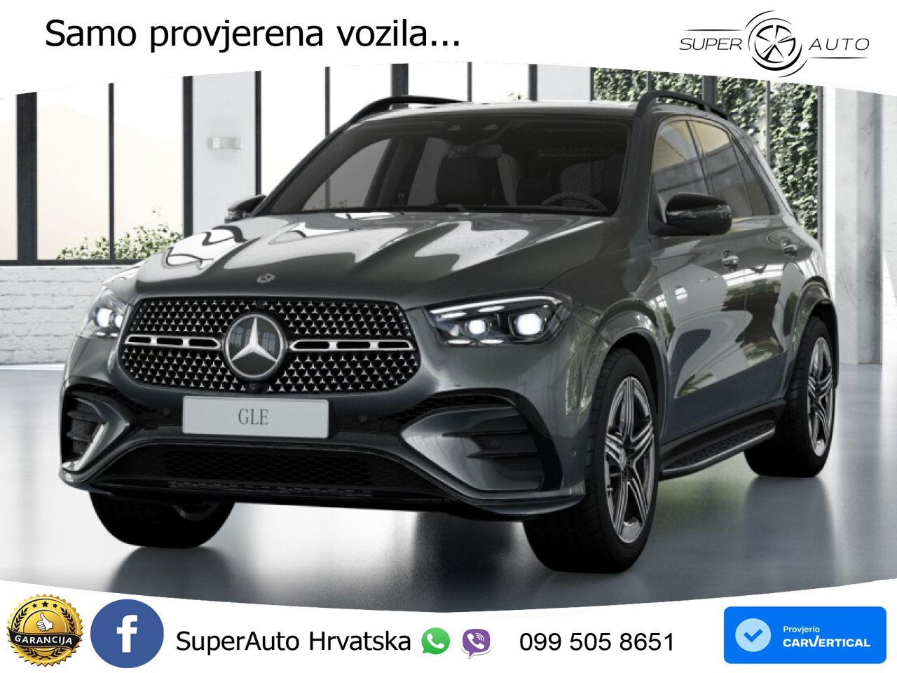 Mercedes GLE 450d (367 KS) EQ Boost 4MATIC 9G-TRONIC AMG LED+GR SJED+ACC
