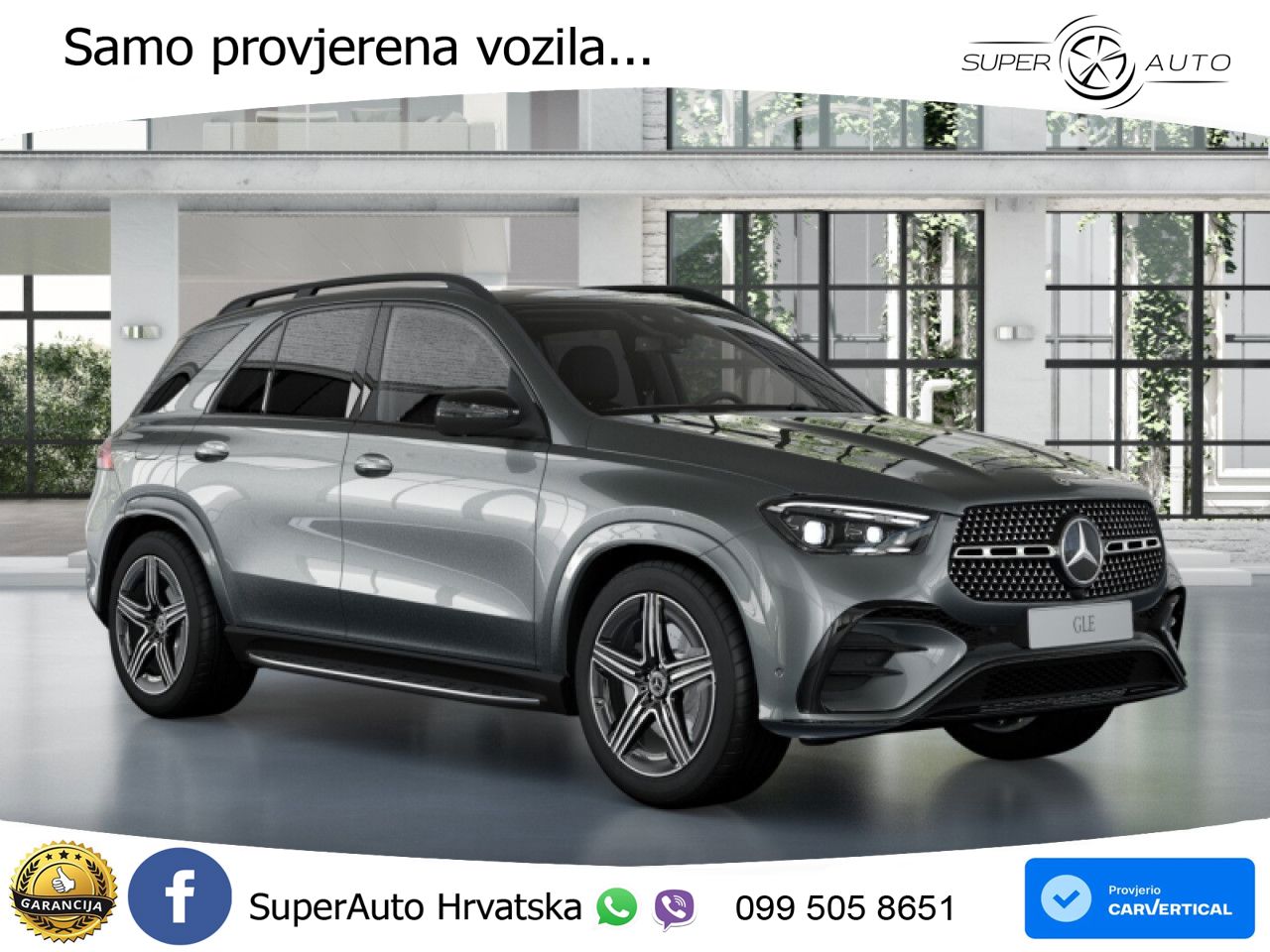 Mercedes GLE 450d (367 KS) EQ Boost 4MATIC 9G-TRONIC AMG LED+GR SJED+ACC