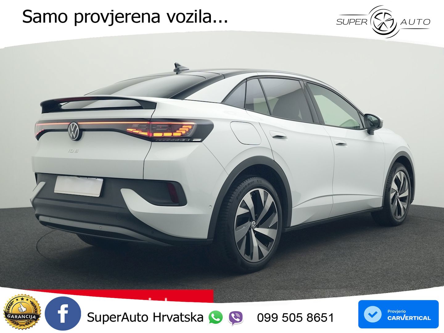 Volkswagen ID.5 Pro 84 kWh (286 KS) LED+GR SJED+ACC