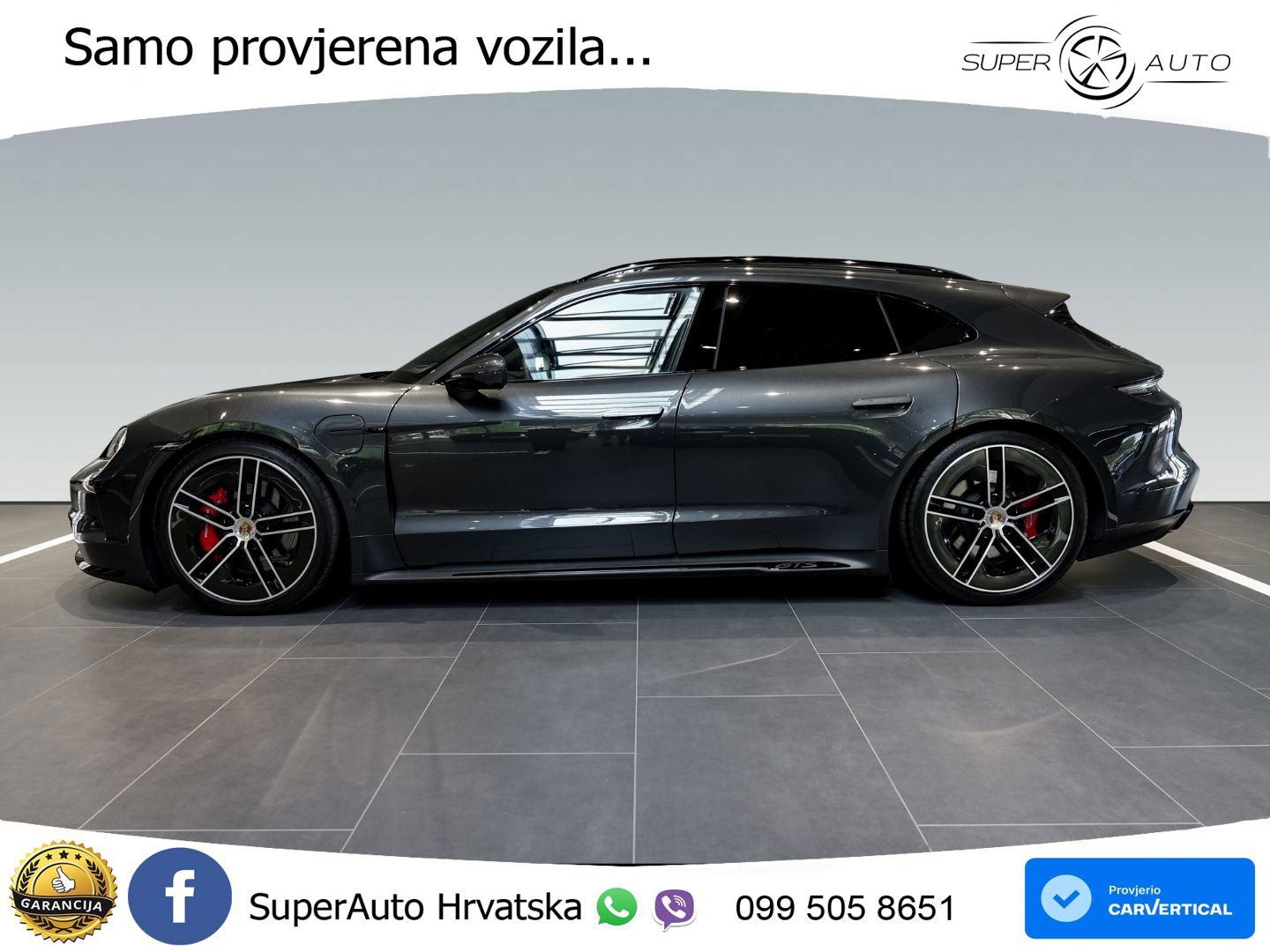 Porsche Taycan Sport Turismo GTS 105 kWh (700 KS)