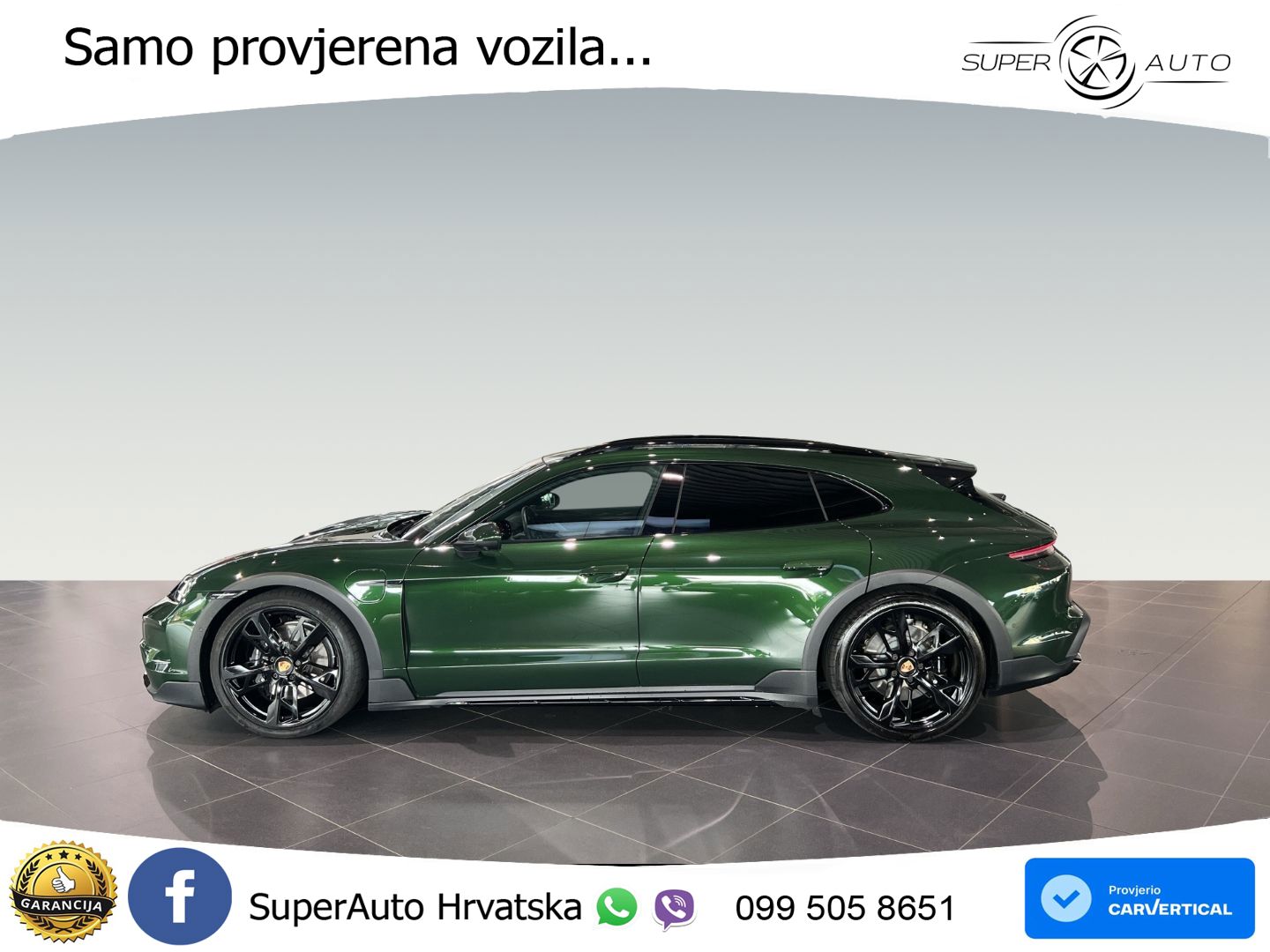 Porsche Taycan Cross Turismo 4S 105 kWh (598 KS)