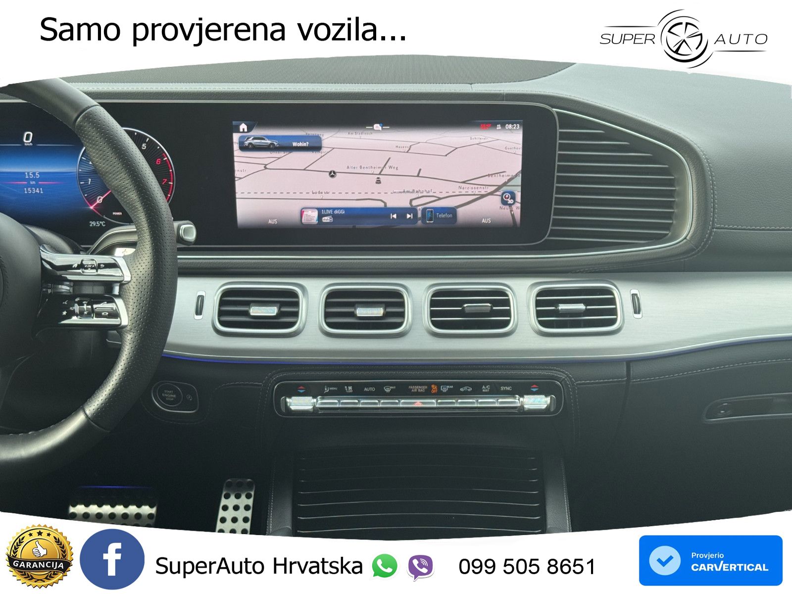 Mercedes GLE 450 3.0 (381 KS) EQ Boost 4MATIC 9G-TRONIC AMG LED+GR SJED+ACC