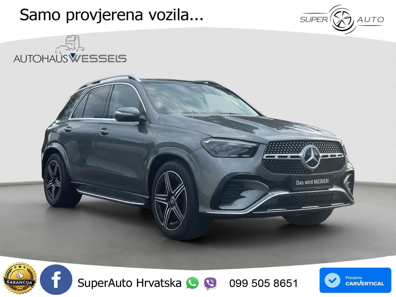 Mercedes GLE 450 3.0 (381 KS) EQ Boost 4MATIC 9G-TRONIC AMG LED+GR SJED+ACC