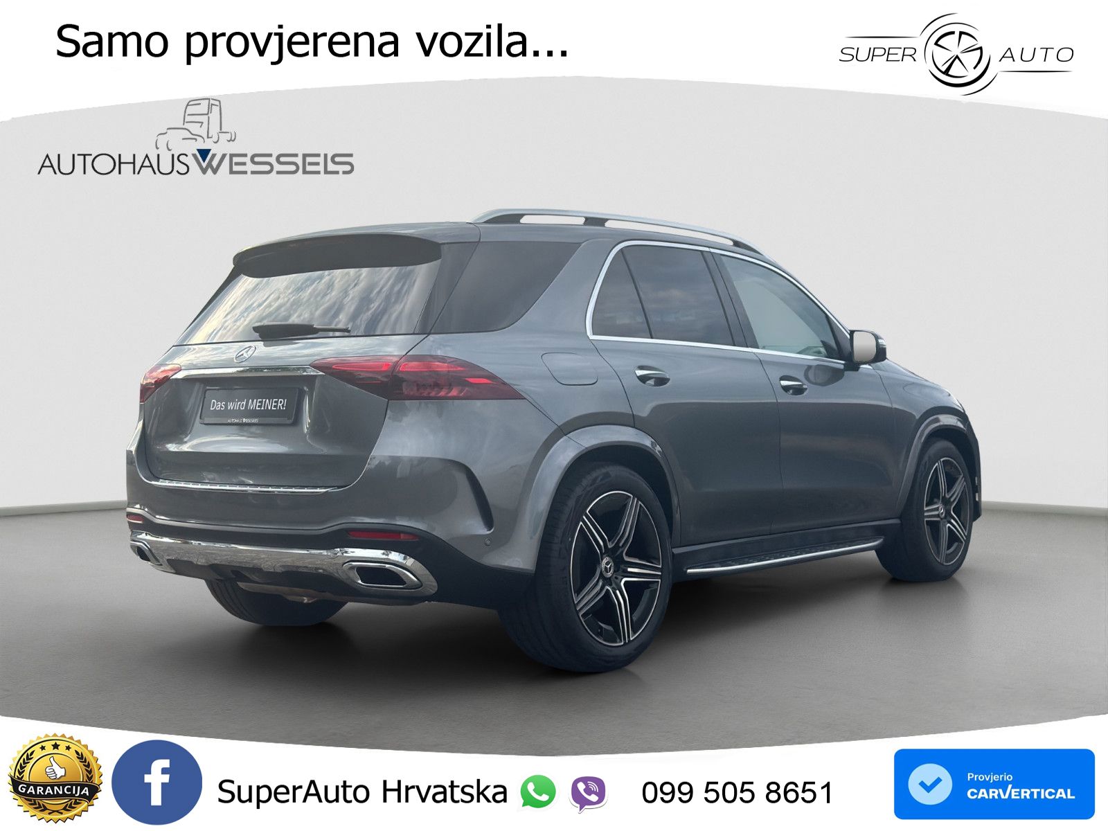 Mercedes GLE 450 3.0 (381 KS) EQ Boost 4MATIC 9G-TRONIC AMG LED+GR SJED+ACC
