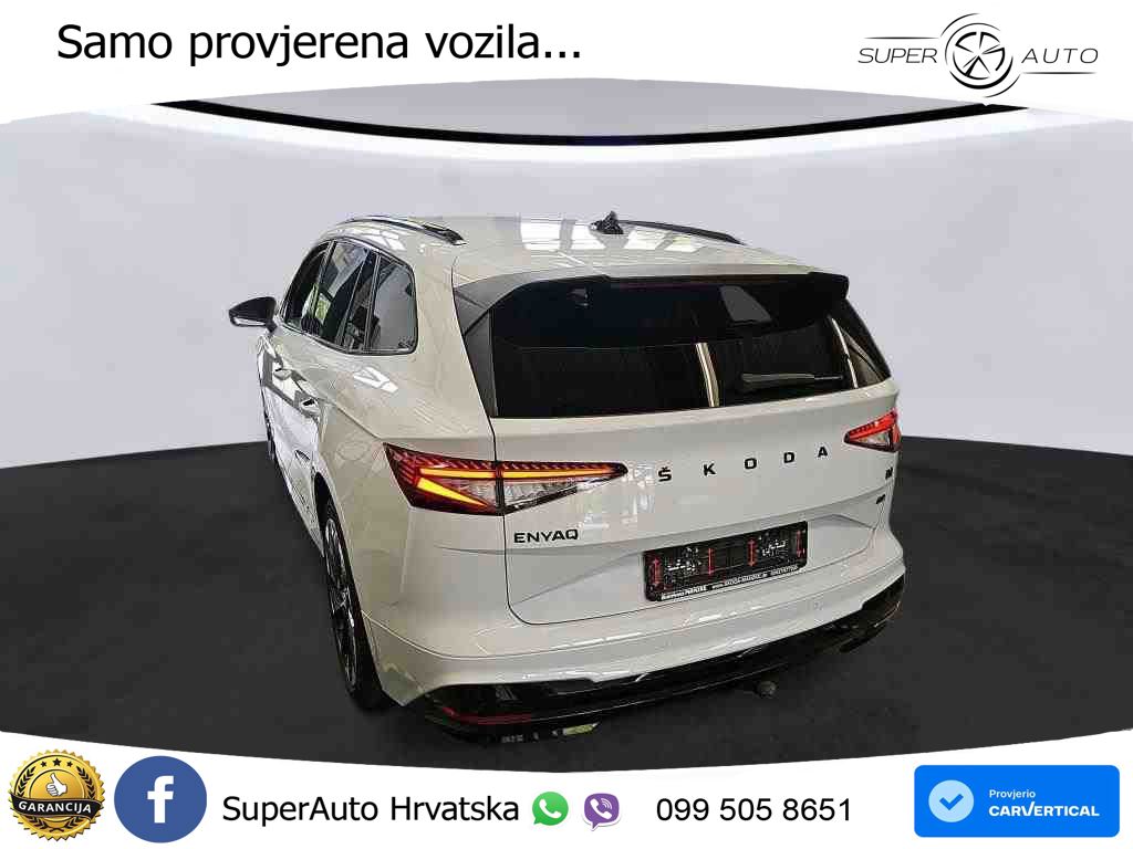 Škoda Enyaq iV 80 82 kWh (204 KS) SportLine LED+GR SJED+ACC