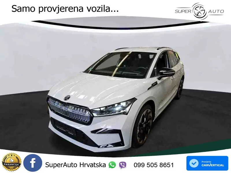 Škoda Enyaq iV 80 82 kWh (204 KS) SportLine LED+GR SJED+ACC