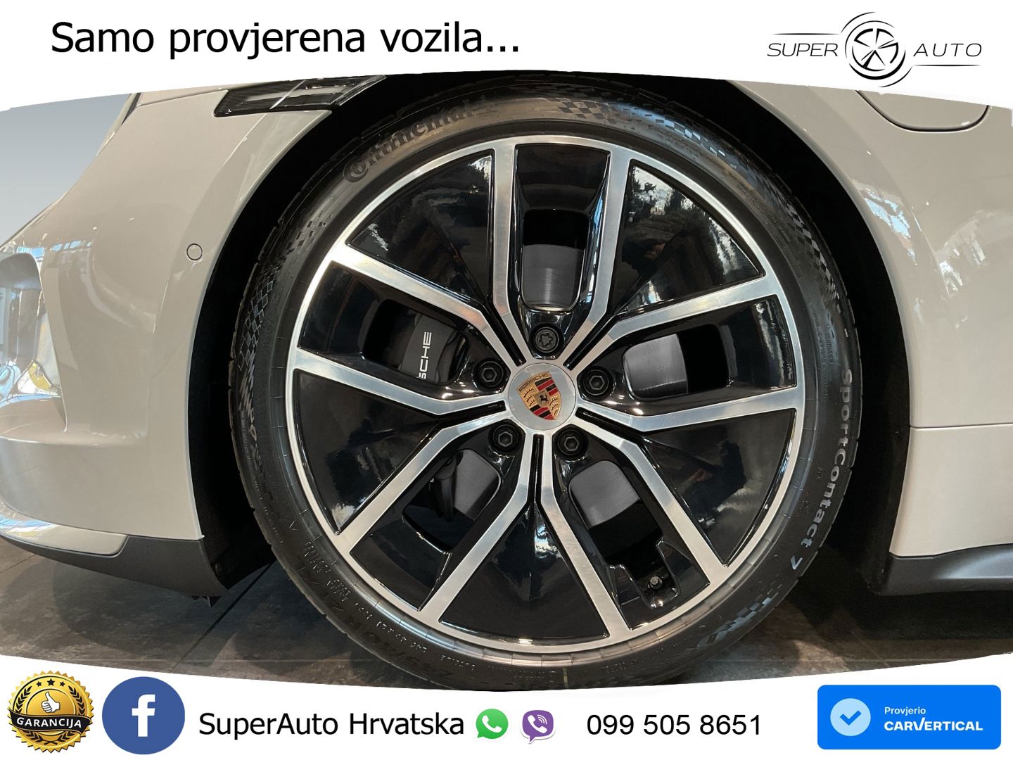 Porsche Taycan Sport Turismo 105 kWh (435 KS)