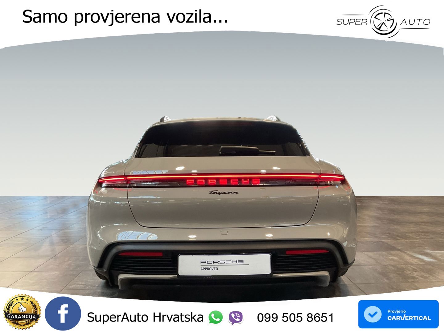Porsche Taycan Sport Turismo 105 kWh (435 KS)