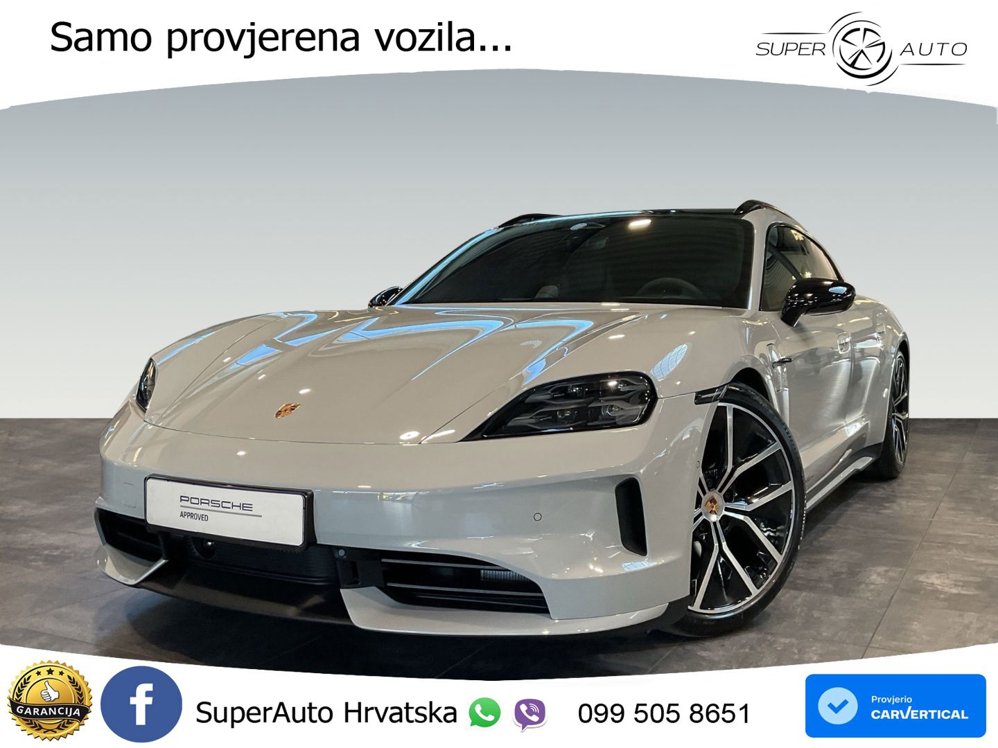 Porsche Taycan Sport Turismo 105 kWh (435 KS)